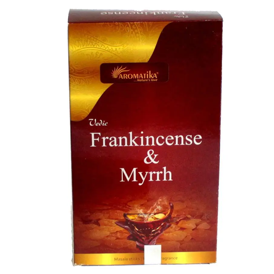 Vedic Masala rökelsepinnar Frankincense och Myrra - produktbild 2