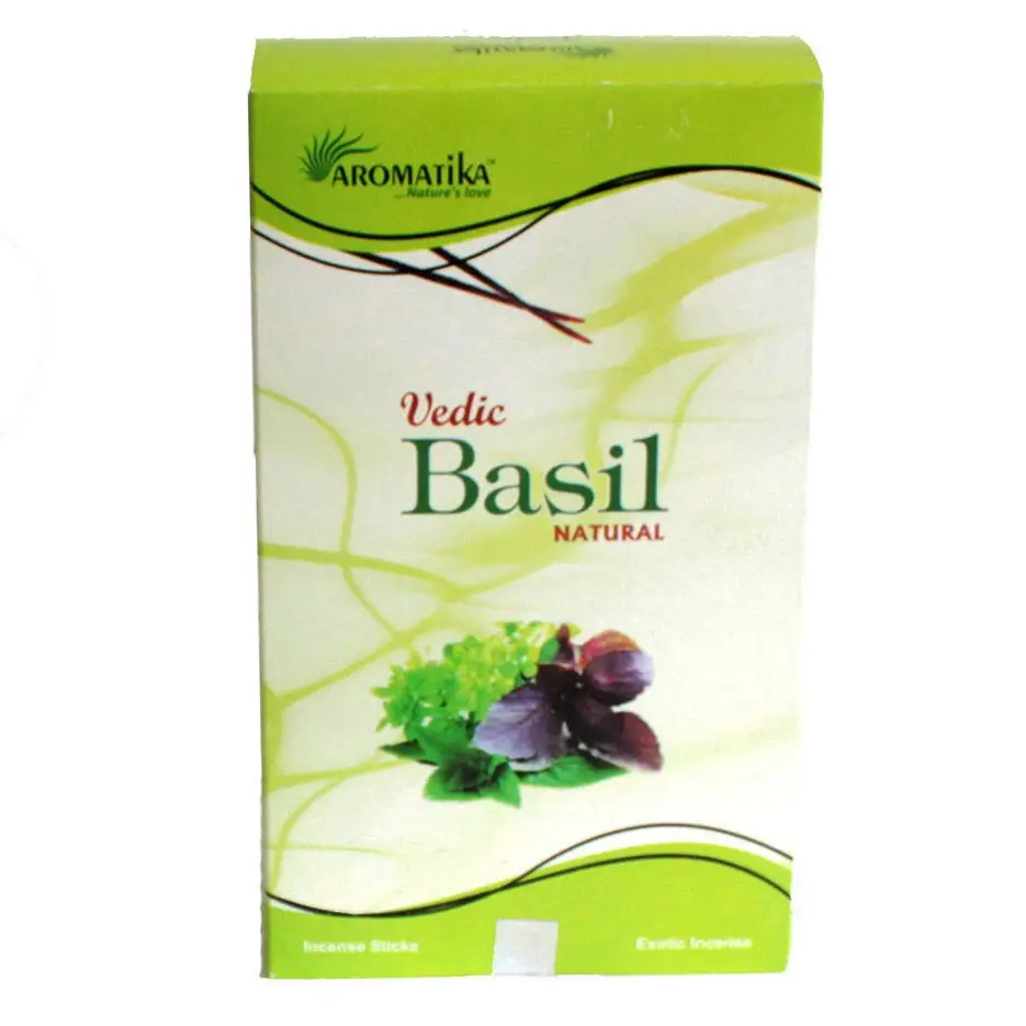 Vedic Masala rökelsepinnar med basilika - produktbild 2