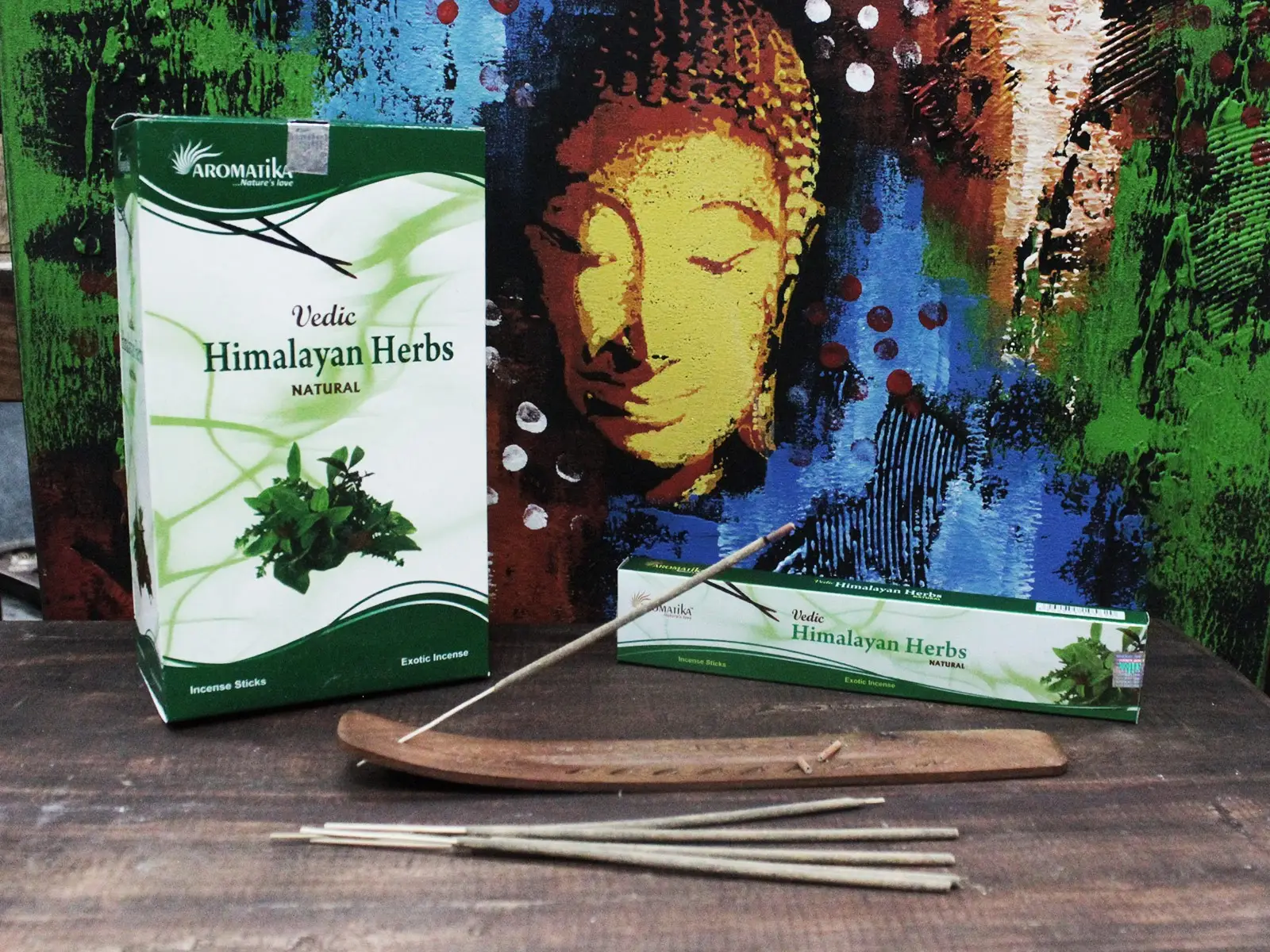 Vedic Masala rökelsepinnar med Himalayas örter - produktbild 3