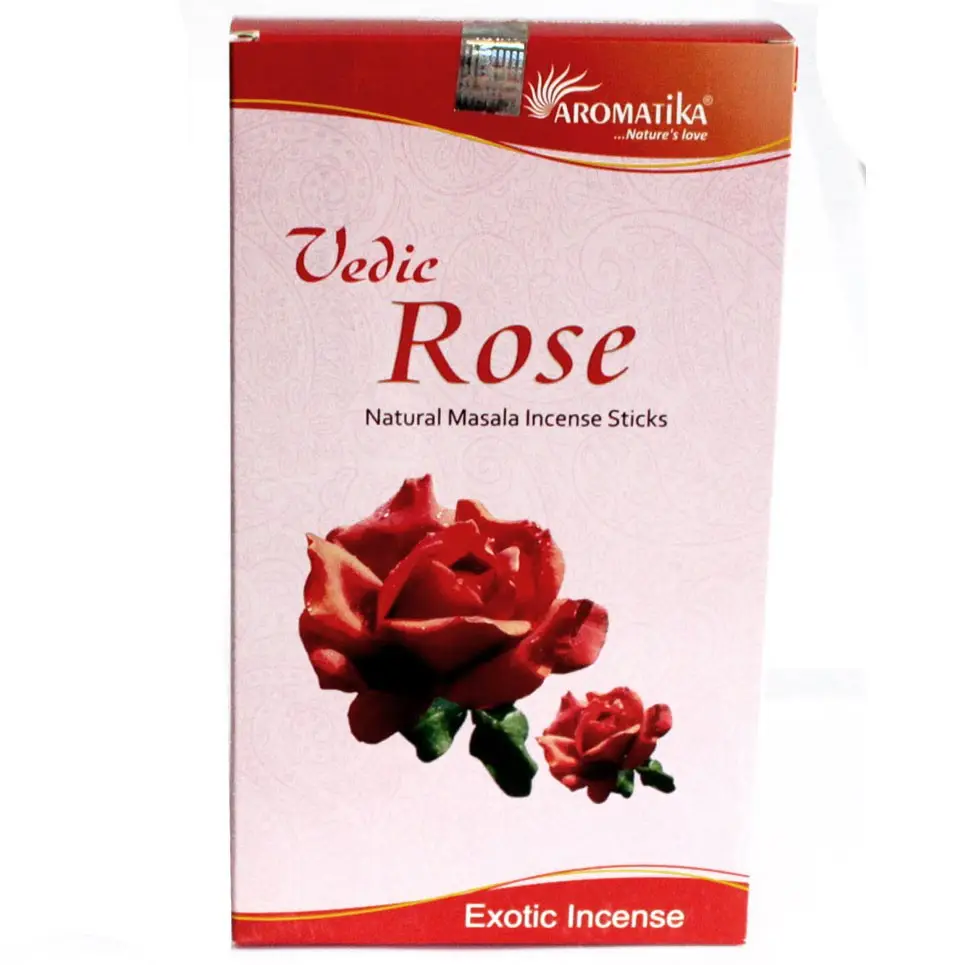 Vedic Masala rökelsepinnar med rosdoft - produktbild 2