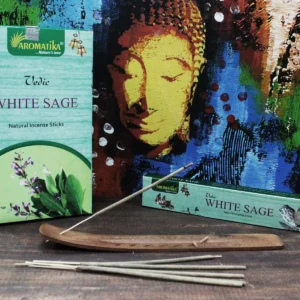 Vedic Masala rökelsepinnar med vit salvia doft - produktbild 3
