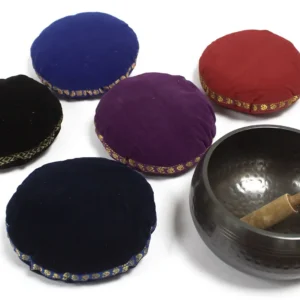 Velourkudde för tibetansk klangskål 11 cm - produktbild 5