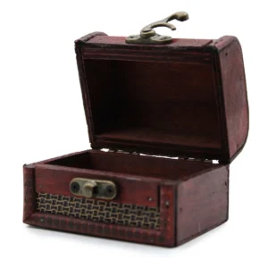 Vintageinspirerad förvaringslåda med kolonial stil - produktbild 2