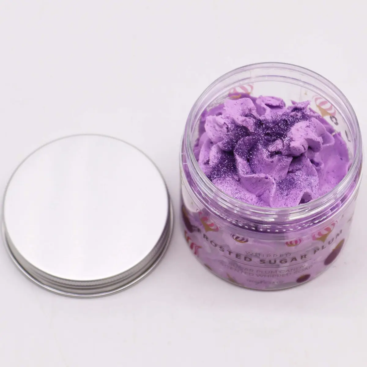 Vispad tvål Frosted Sugar Plum 120 g - produktbild 2
