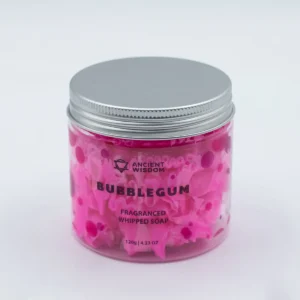 Vispad tvål med bubblegumdoft 120 g - produktbild 2
