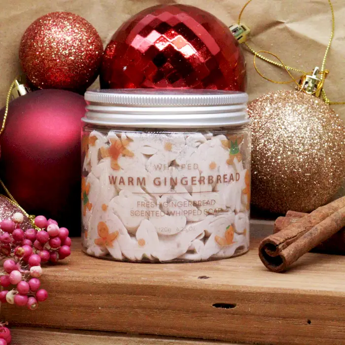 Vispad tvål med varm pepparkakssmak 120 g - produktbild 4