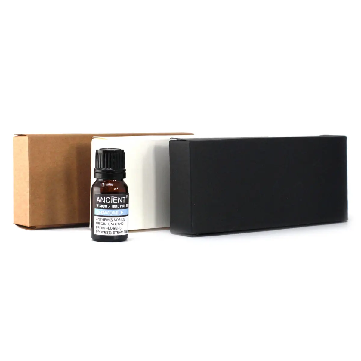 Vit ask för 6 flaskor eterisk olja 10 ml - produktbild 2