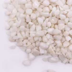 Vit kvarts ädelstensflis bulk 1 kg - produktbild 3