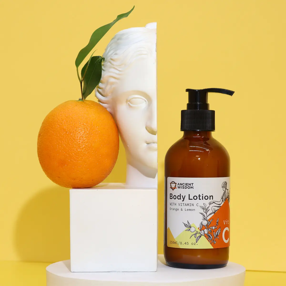 Vitamin C Bodylotion med apelsin och citron 250 ml - produktbild 2