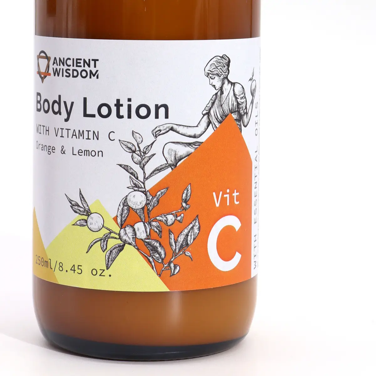 Vitamin C Bodylotion med apelsin och citron 250 ml - produktbild 4