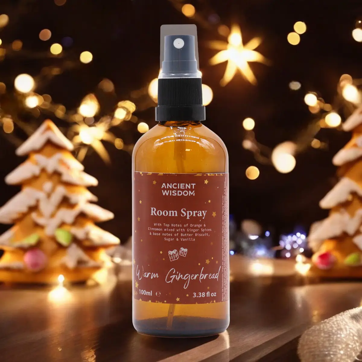 Warm Gingerbread rum- och kuddspray 100 ml - produktbild 2
