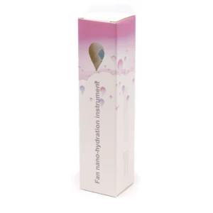 White Nano Mist Face Fan & Spray - USB-laddningsbar - produktbild 6