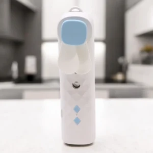 White Nano Mist Face Fan & Spray - USB-laddningsbar - produktbild 7