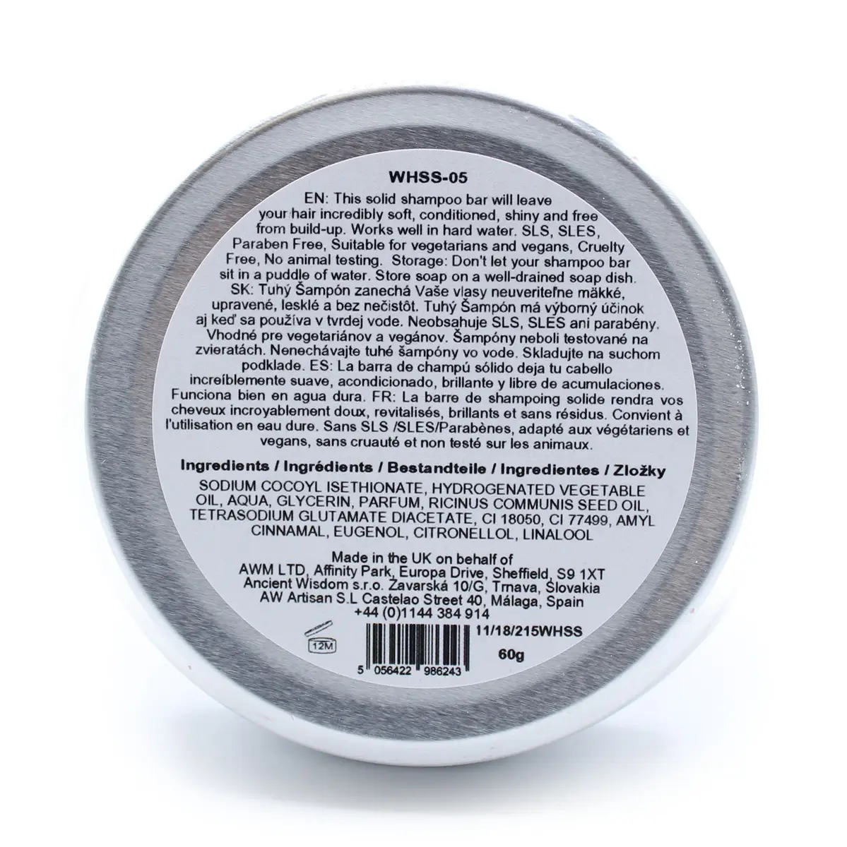 Wild Hare Fast Schampo 60g - Cherry Bonbon - produktbild 3