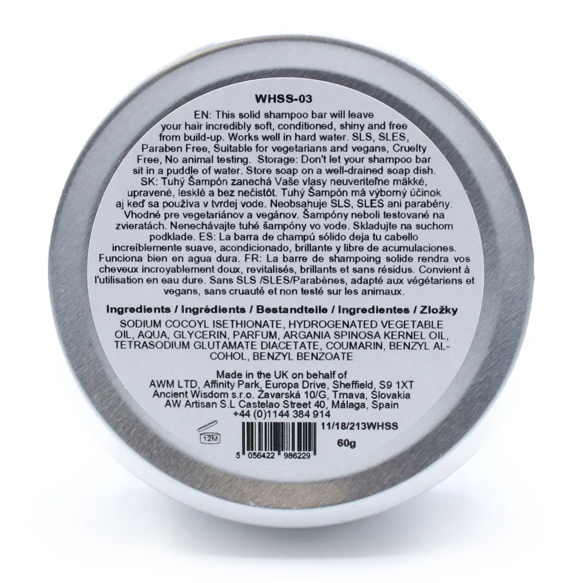 Wild Hare Fast Schampo 60g – Hairy Coconut - produktbild 3
