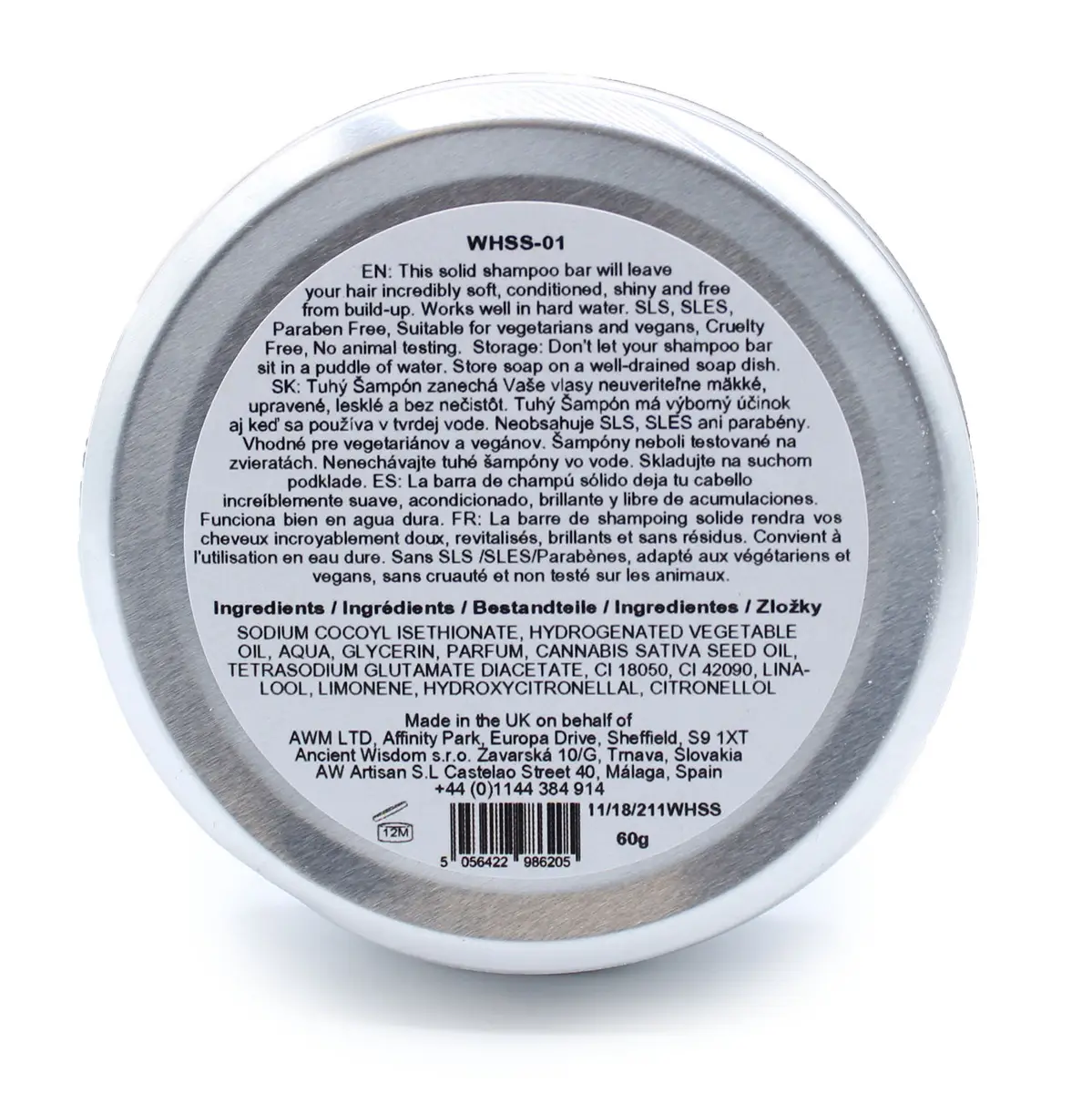 Wild Hare Fast Schampo 60g - Orchid - produktbild 3