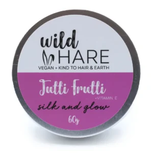 Burk med Wild Hare Fast Schampo 60g i doften Tutti Frutti