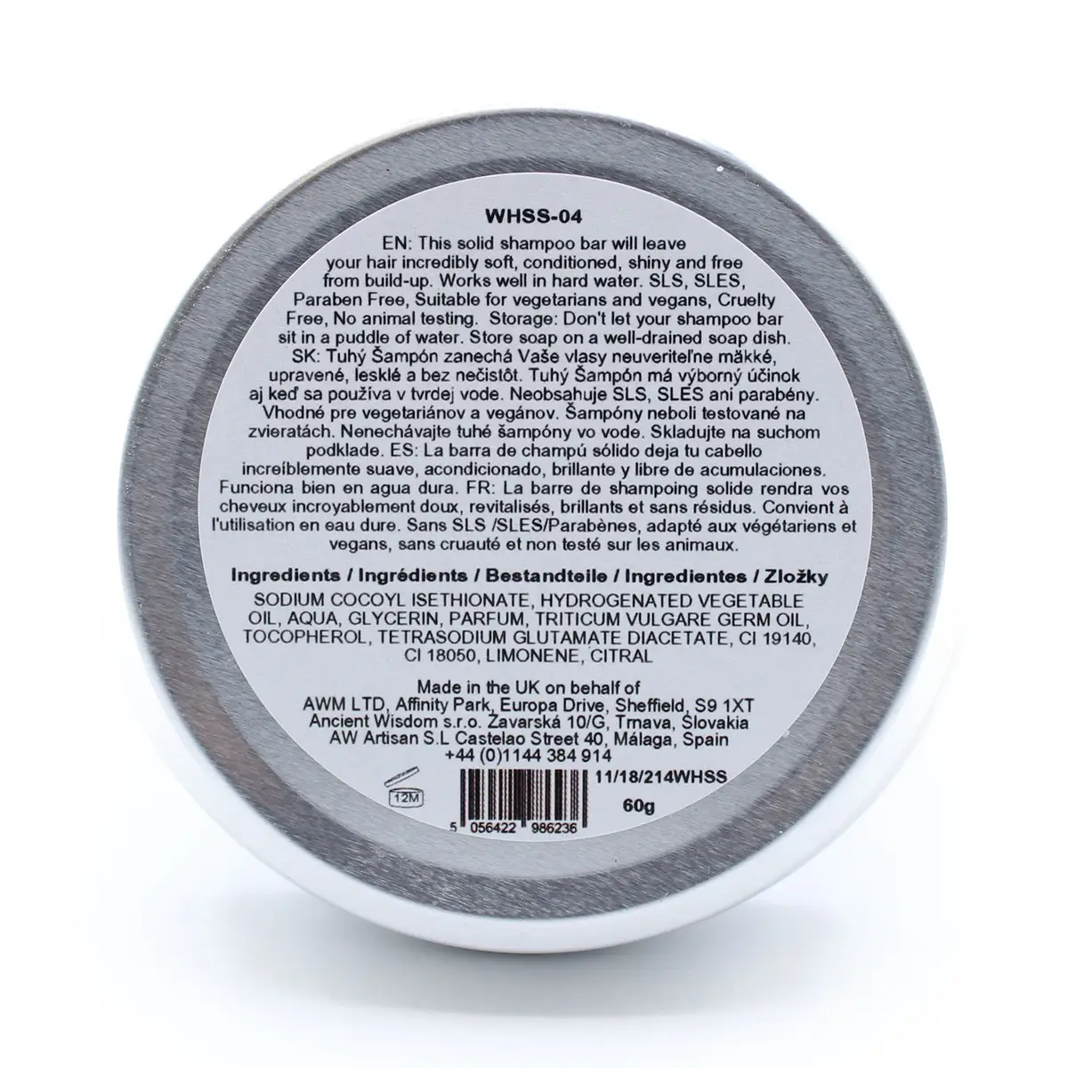 Wild Hare Fast Schampo 60g Tutti Frutti - produktbild 2
