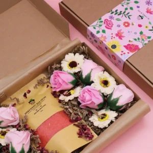 Wild Hare Salt & Flowers Set - Passion badsalt och blommor - produktbild 7