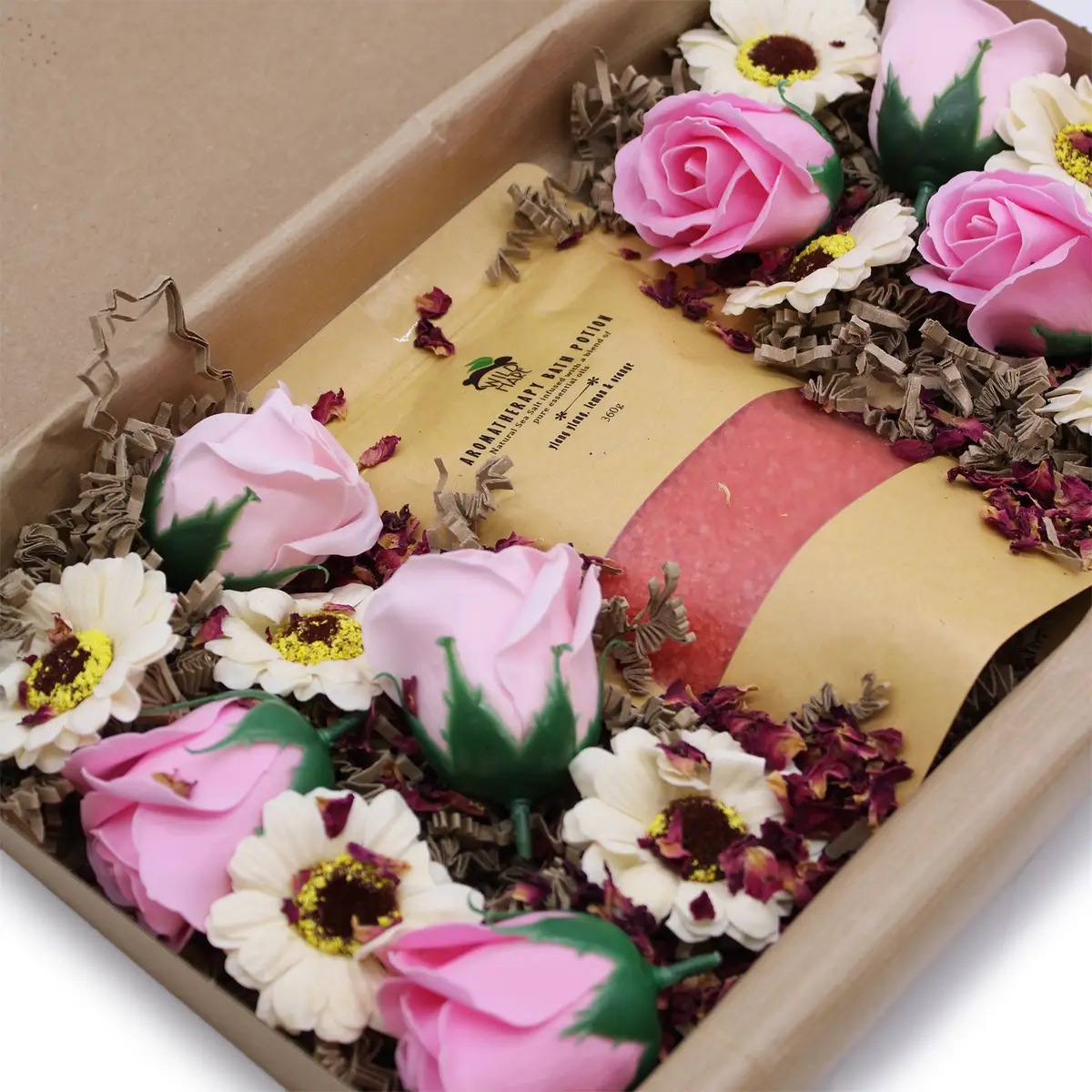 Wild Hare Salt & Flowers Set - Passion badsalt och blommor - produktbild 8