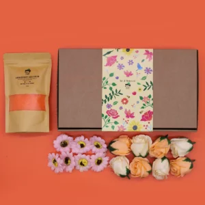 Wild Hare Salt & Flowers Set Total Detox badsalt och tvålkblommor - produktbild 4