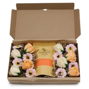 Wild Hare Salt & Flowers Set Total Detox badsalt och tvålkblommor - produktbild 5