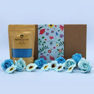 Wild Hare Salt & Flowers Set Total Unwind badsalt och tvålblommor - produktbild 5