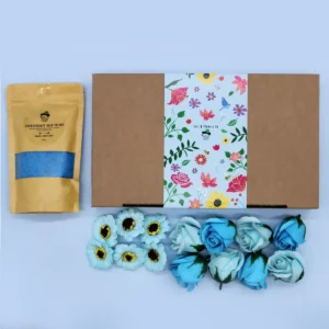 Wild Hare Salt & Flowers Set Total Unwind badsalt och tvålblommor - produktbild 6