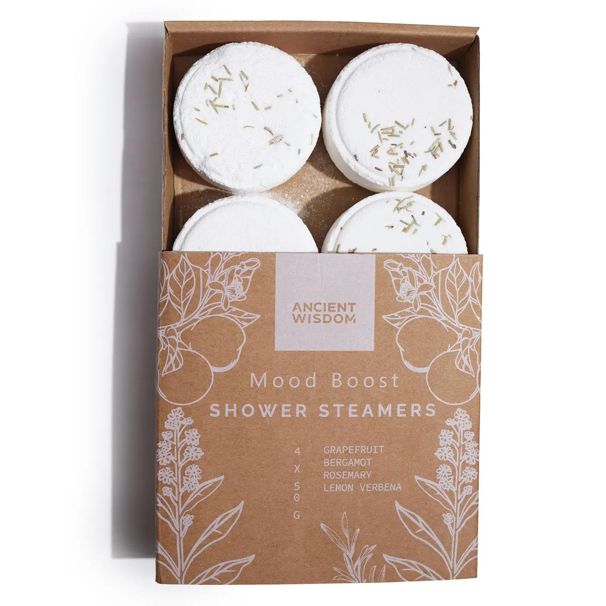 Zen Shower Steamers Duschångor Wellness Gåvoset Mood Boost - produktbild 2