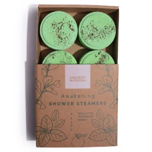 Zen Shower Steamers Wellness Gåvoset – Uppvaknande duschångor 4-pack - produktbild 4