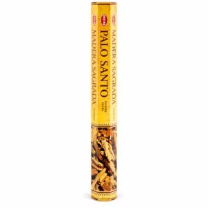 Sexkantig förpackning med HEM Palo Santo rökelsepinnar
