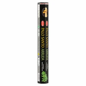 Förpackning med HEM Hexagonal rökelsepinnar Palo Santo Masala Arruda